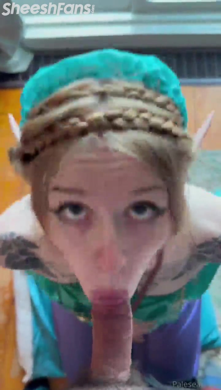 Paleseafoam – Beautiful Elf Girl Blowjob And Swallowed Cum